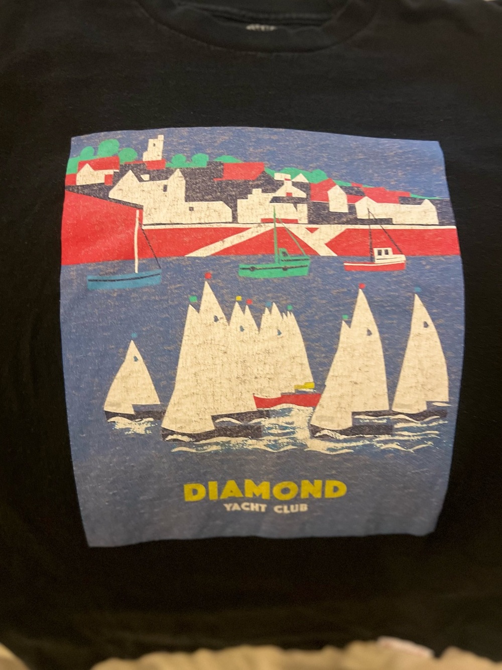 3/$19 Diamond Supply Co yacht club short sleeve T-shirt - Picture 12 of 14